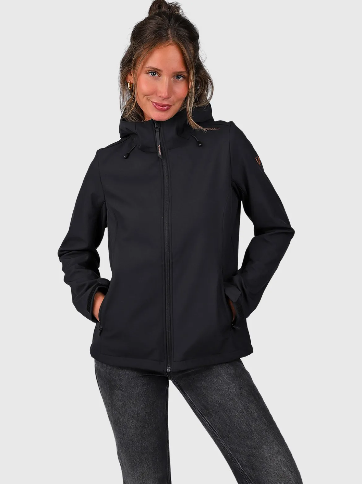 Joos Dames Softshell Jas | Zwart