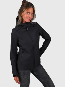 Joos Dames Softshell Jas | Zwart