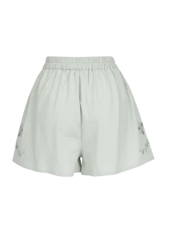 Julee Dames Shorts | Aqua Grey