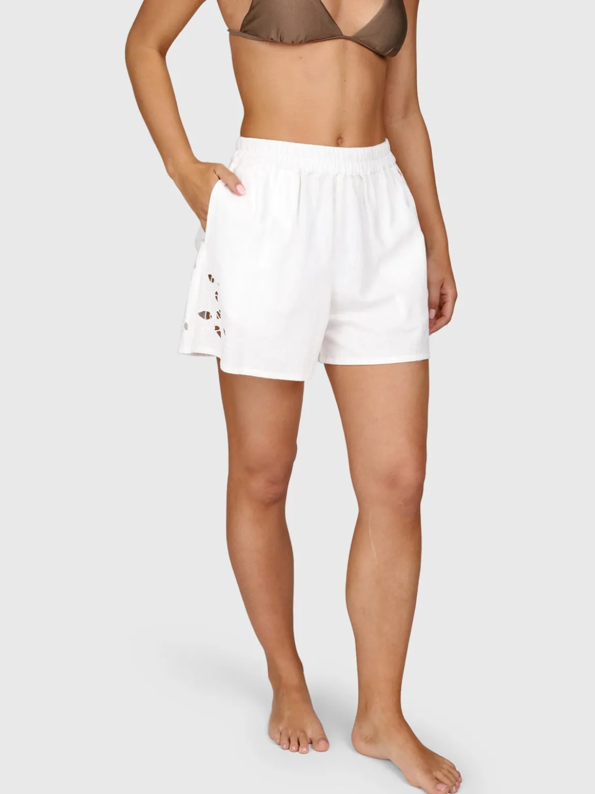 Julee Dames Shorts | Snow