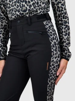 Jymma Dames Softshell Skibroek | Zwart