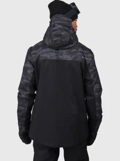 Kanisher Heren Ski Jas | Zwart