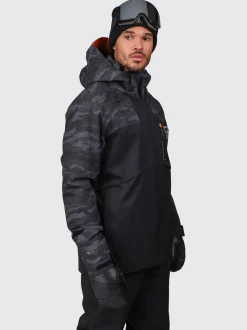 Kanisher Heren Ski Jas | Zwart