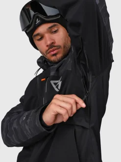 Kanisher Heren Ski Jas | Zwart