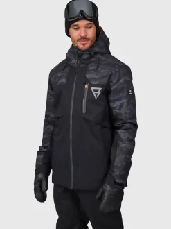 Kanisher Heren Ski Jas | Zwart