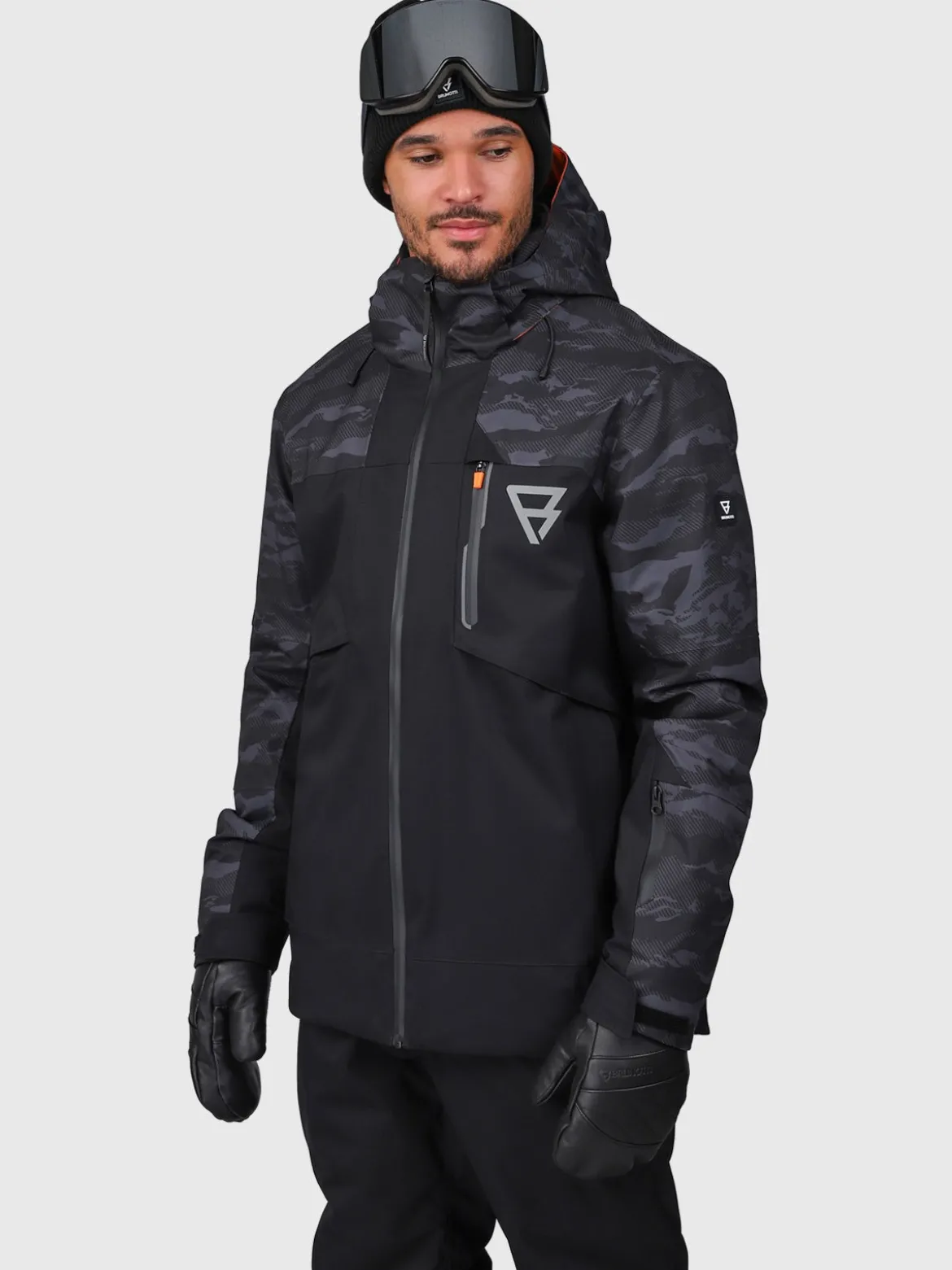 Kanisher Heren Ski Jas | Zwart