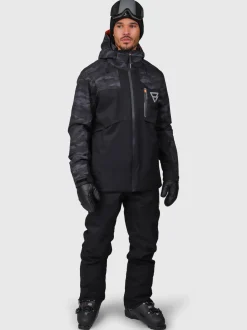 Kanisher Heren Ski Jas | Zwart