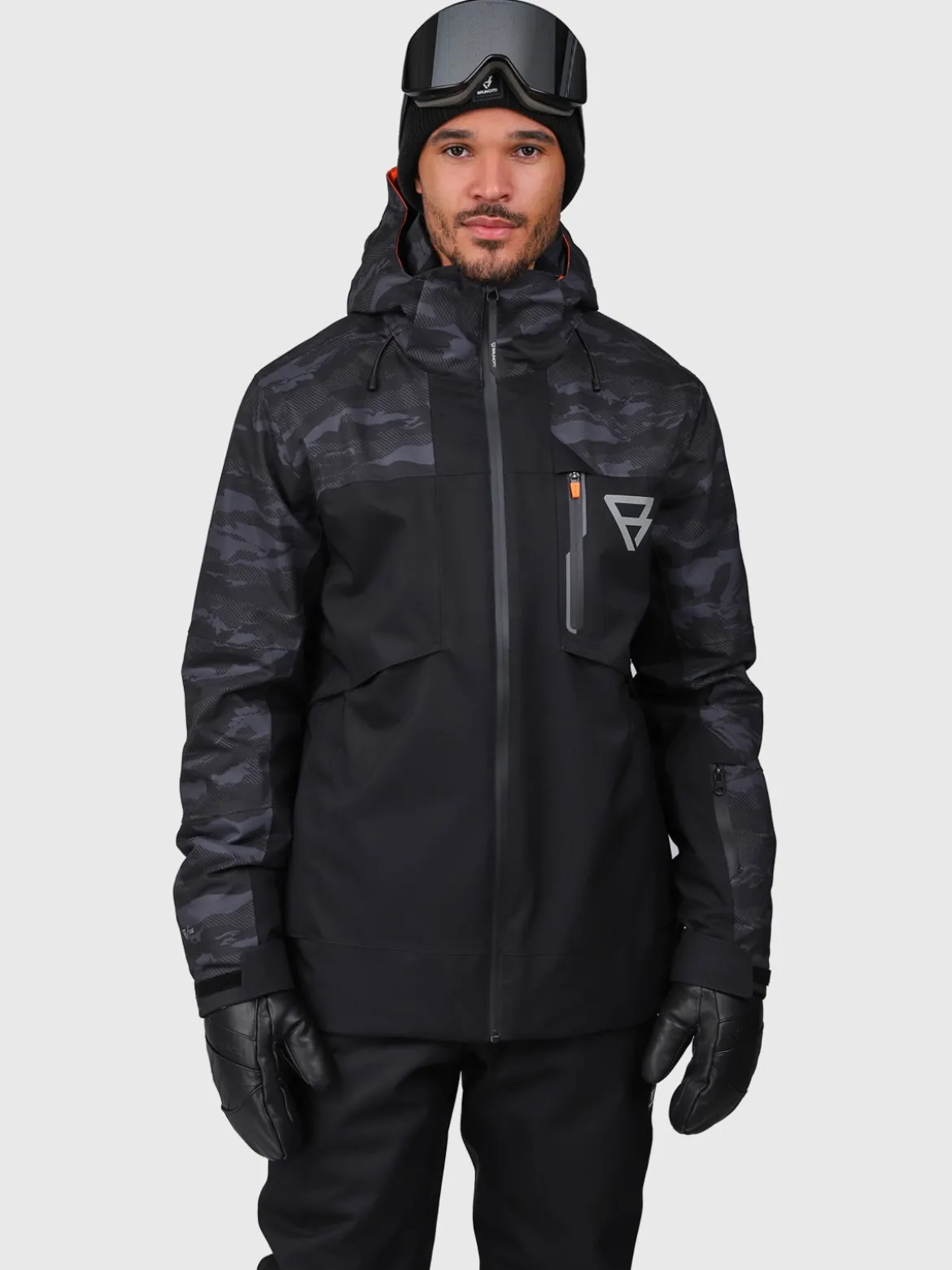 Kanisher Heren Ski Jas | Zwart