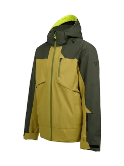 Kanisher Men Snow Jacket | Dark Moss