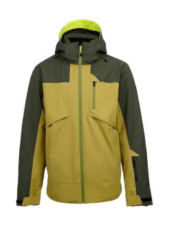 Kanisher Men Snow Jacket | Dark Moss