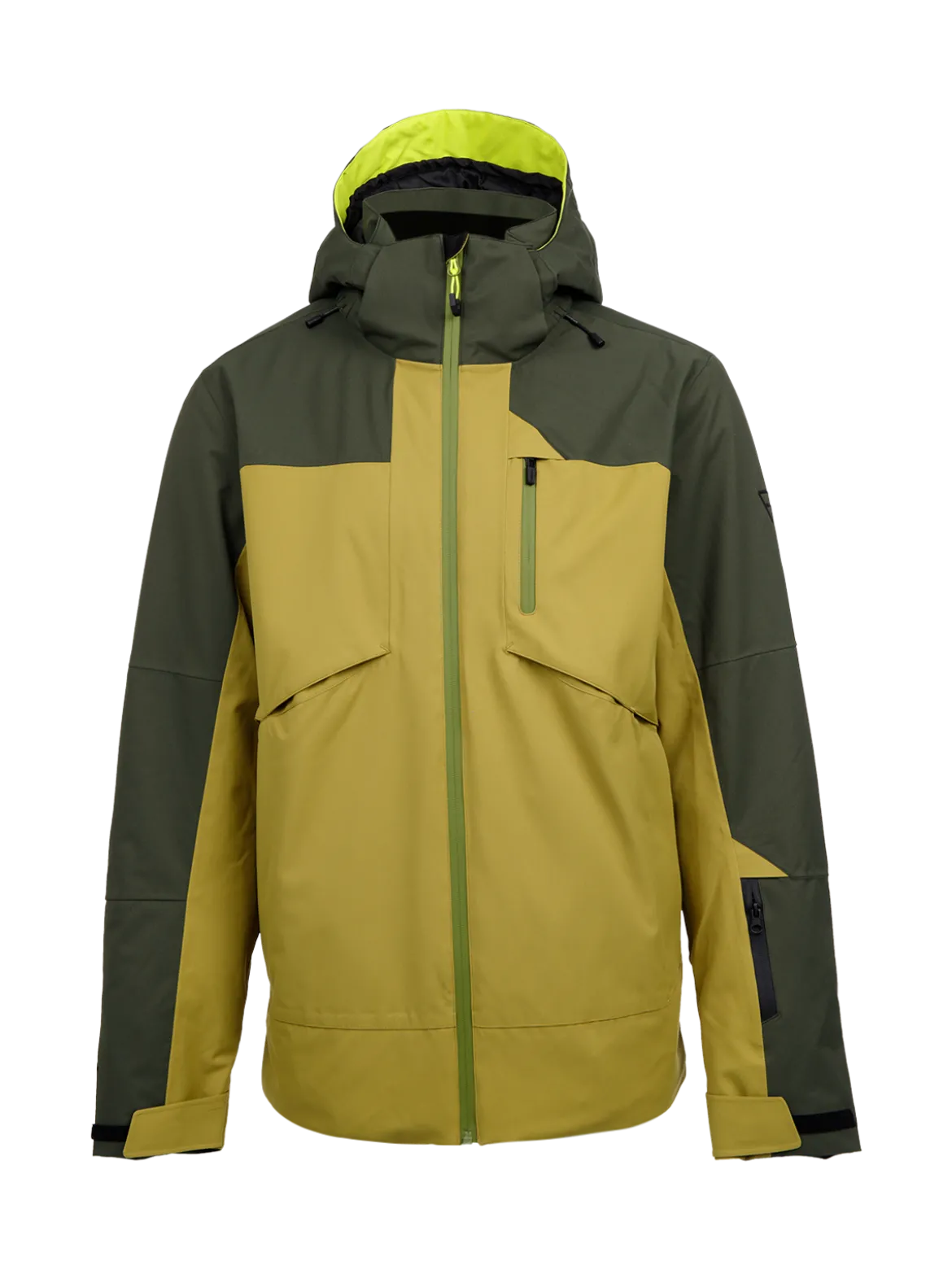 Kanisher Men Snow Jacket | Dark Moss