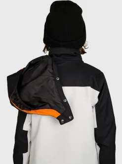 Kanishery Boys Snow Jacket | Soft Grey
