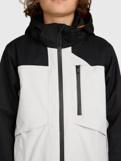 Kanishery Boys Snow Jacket | Soft Grey
