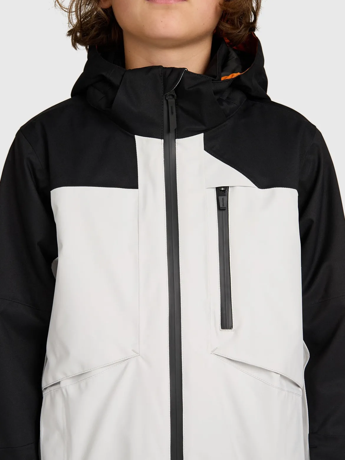 Kanishery Boys Snow Jacket | Soft Grey