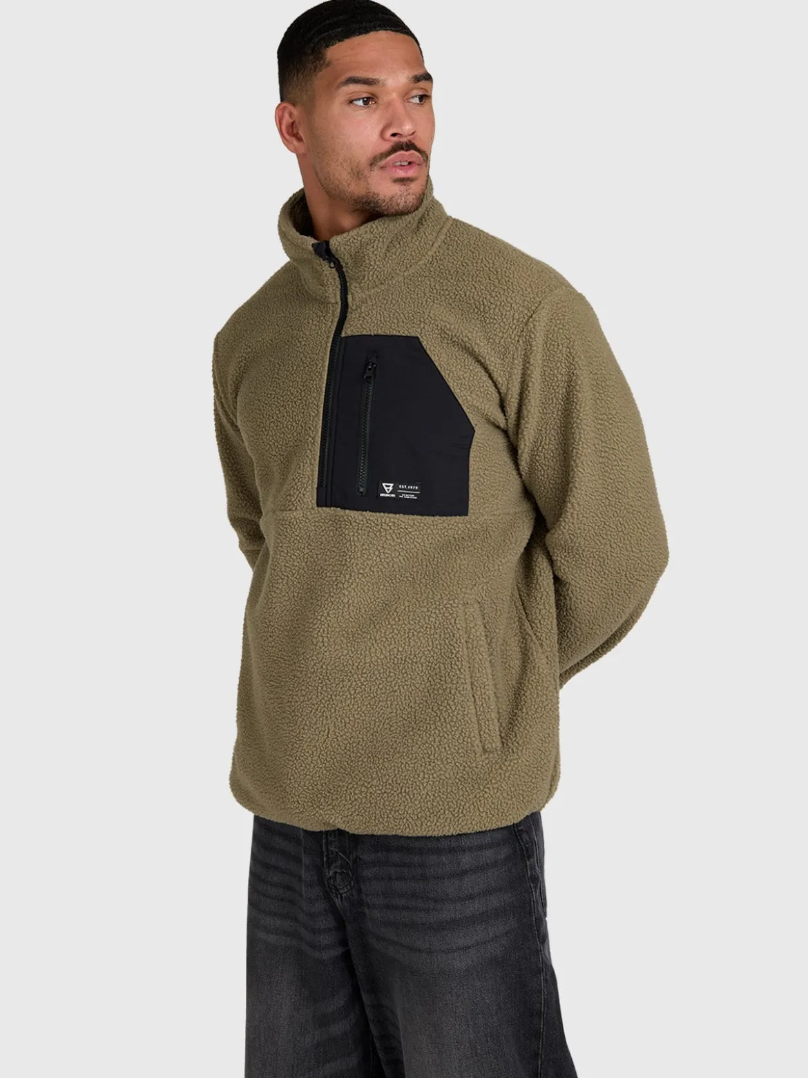 Kelstyn Men Fleece | Dusky Green