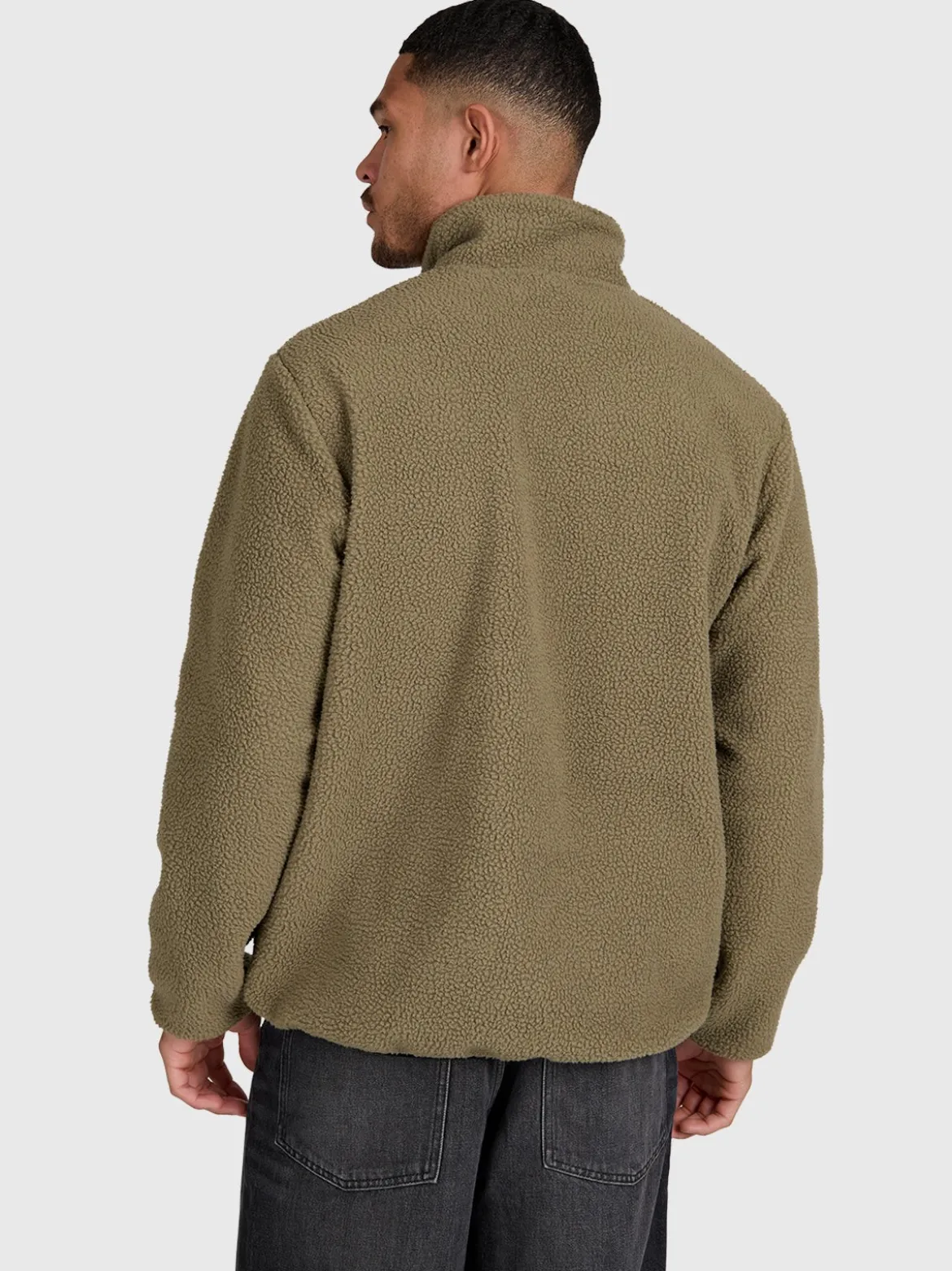 Kelstyn Men Fleece | Dusky Green
