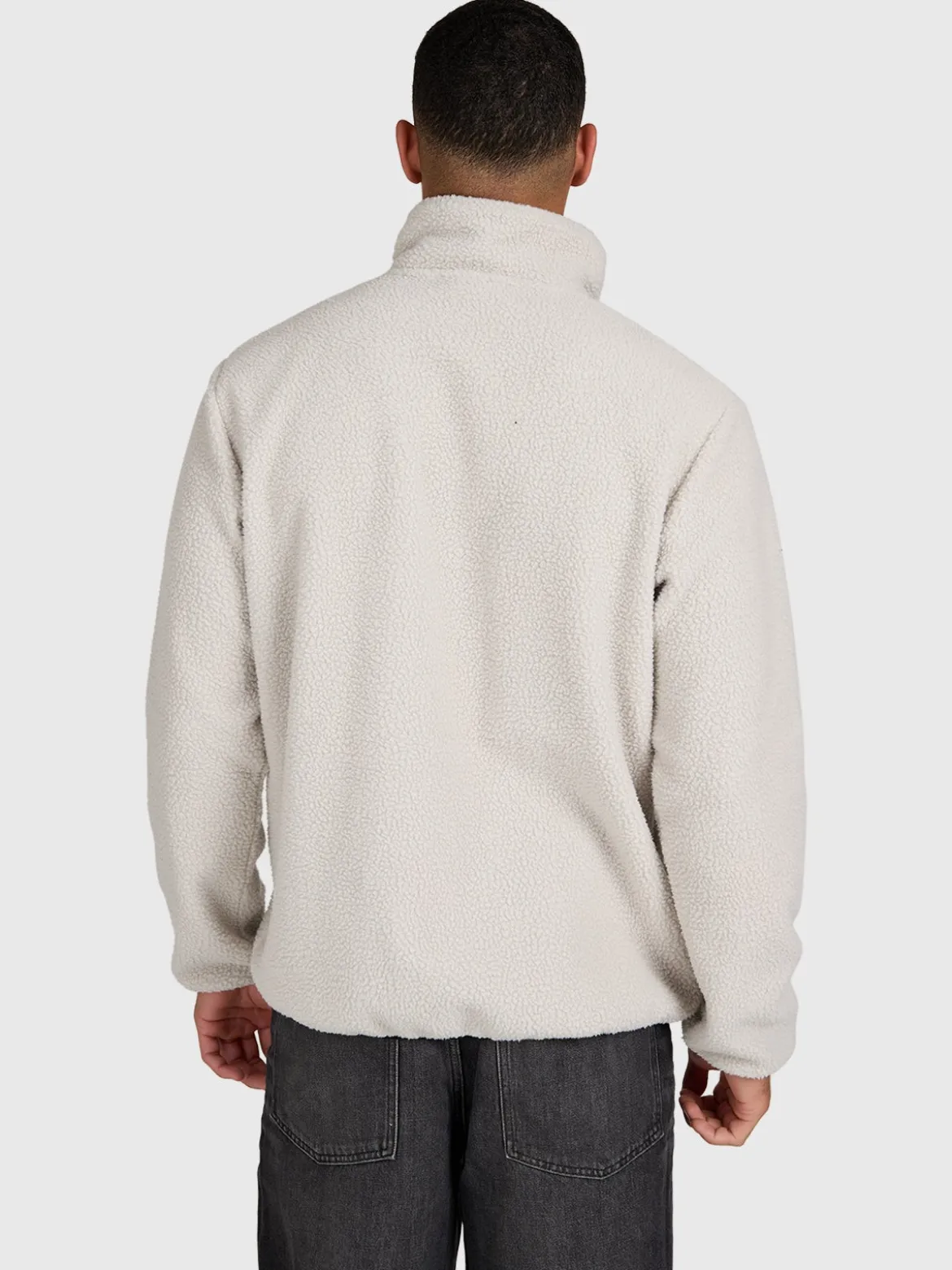 Kelstyn Men Fleece | Soft Grey