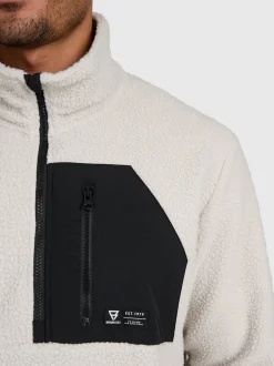 Kelstyn Men Fleece | Soft Grey