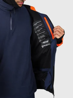 Kendron Heren Ski Jas | Indigo Blue