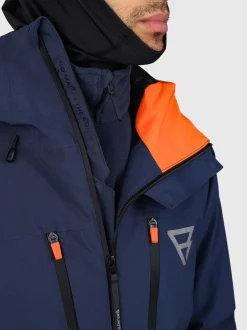 Kendron Heren Ski Jas | Indigo Blue