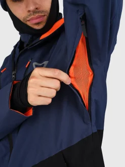 Kendron Heren Ski Jas | Indigo Blue
