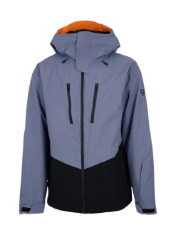 Kendron Men Snow Jacket | Grey Sky