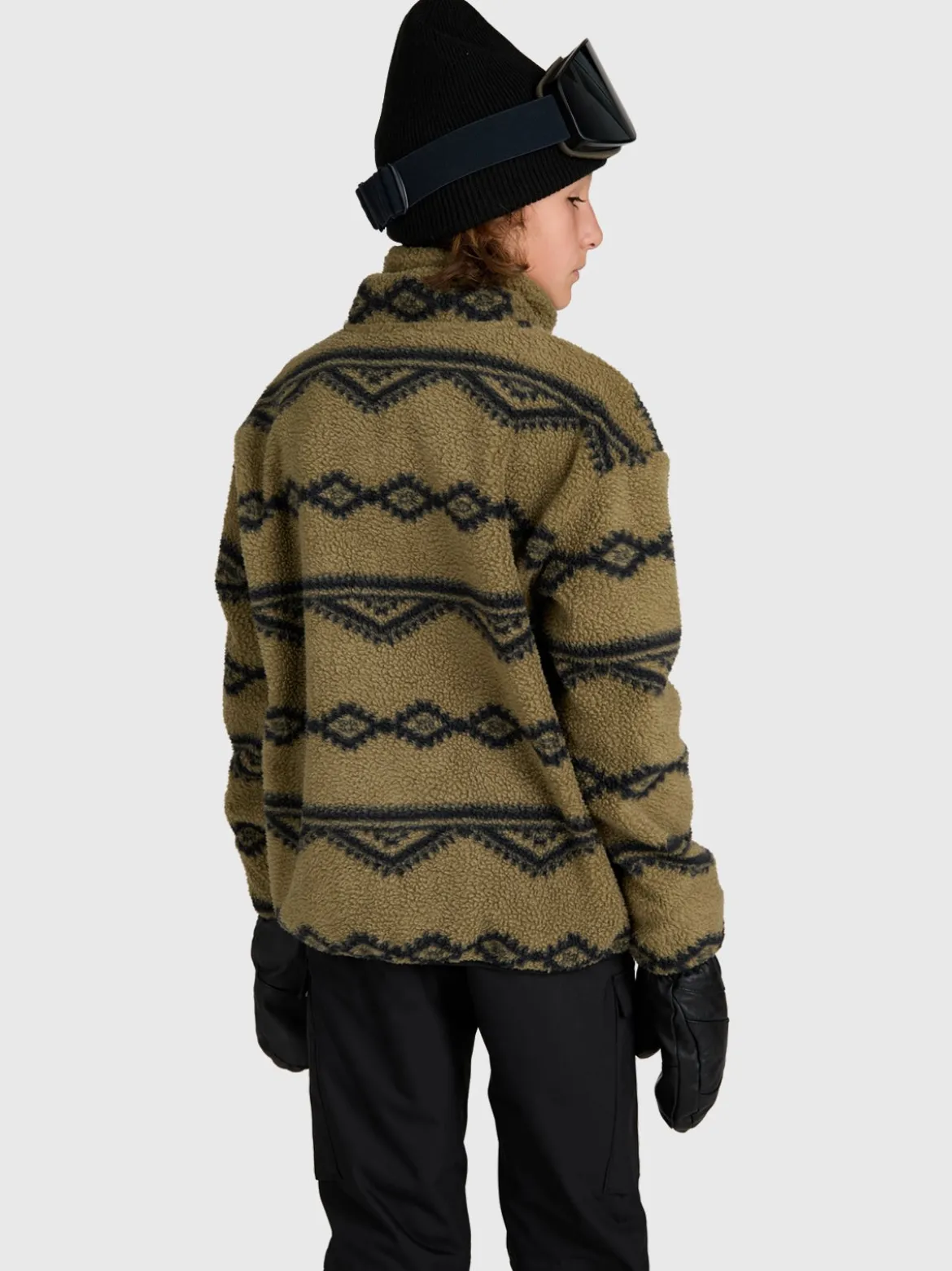 Kennety Boys Urban Fleece | Dusky Green