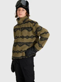 Kennety Boys Urban Fleece | Dusky Green