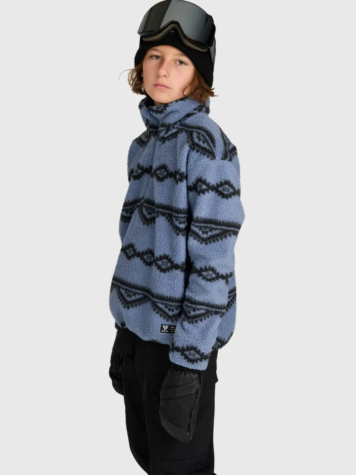 Kennety Boys Urban Fleece | Flint Stone