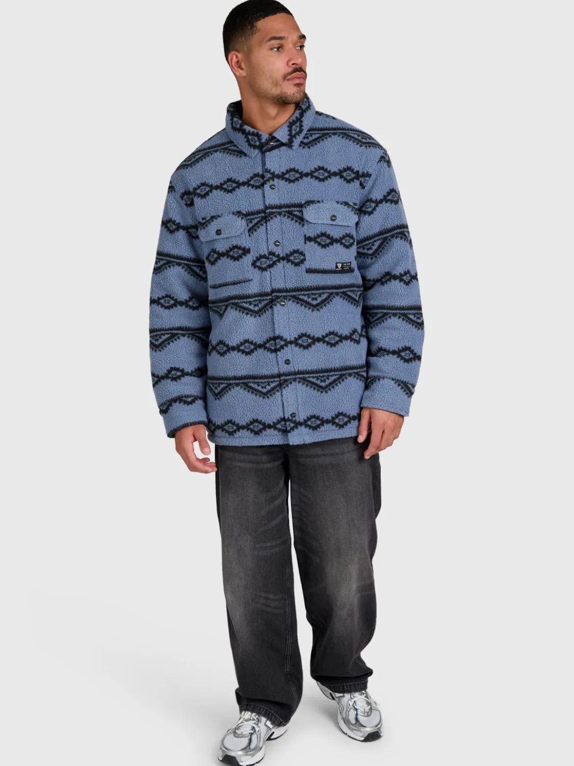 Kevionnet Men Fleece Jacket | Flint Stone