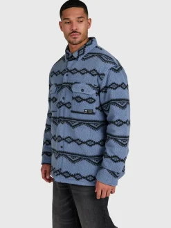 Kevionnet Men Fleece Jacket | Flint Stone