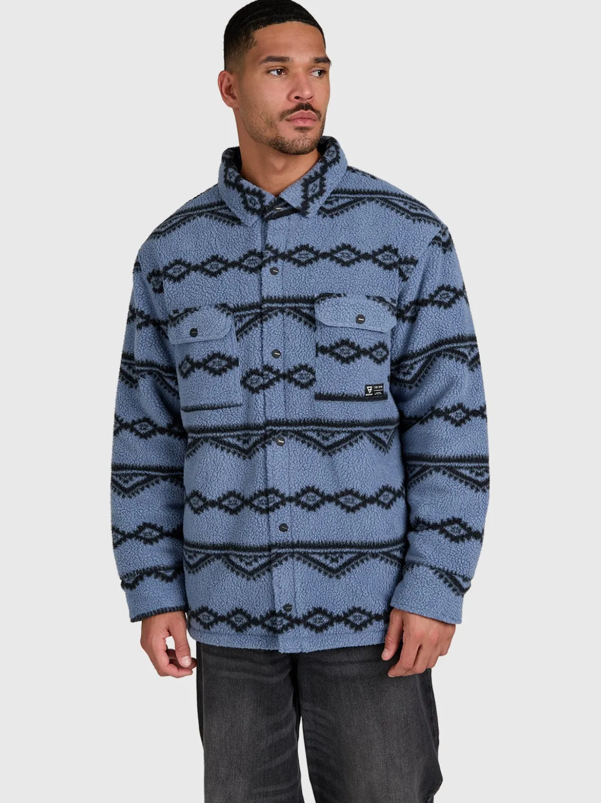 Kevionnet Men Fleece Jacket | Flint Stone