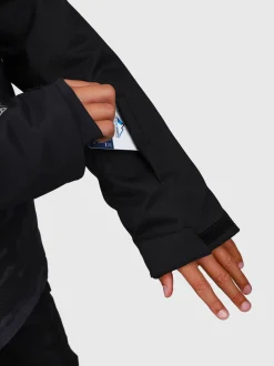 Keystowy Jongens Ski Jas | Zwart