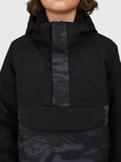 Keystowy Jongens Ski Jas | Zwart