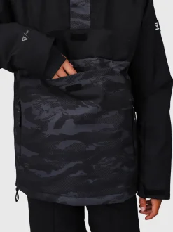 Keystowy Jongens Ski Jas | Zwart