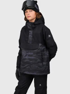 Keystowy Jongens Ski Jas | Zwart
