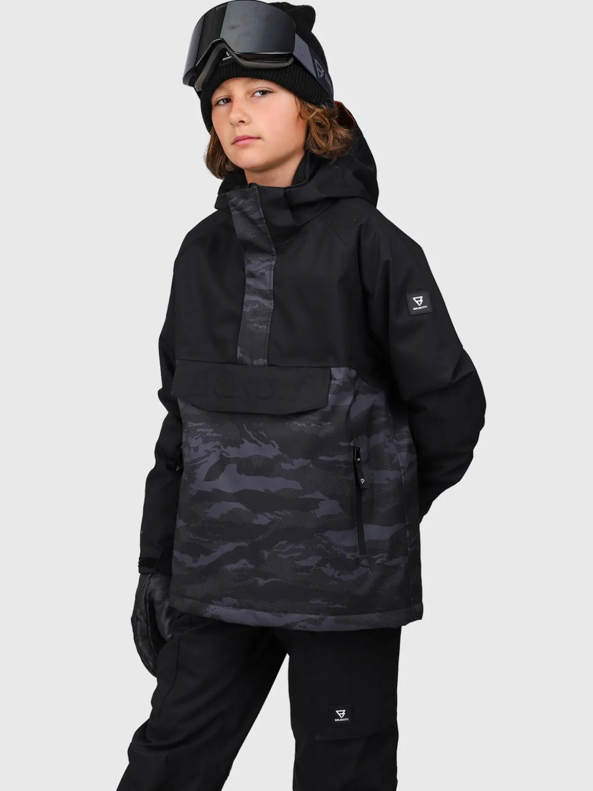 Keystowy Jongens Ski Jas | Zwart