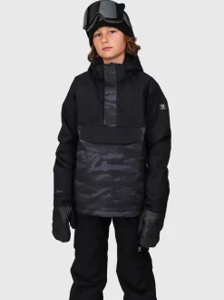 Keystowy Jongens Ski Jas | Zwart