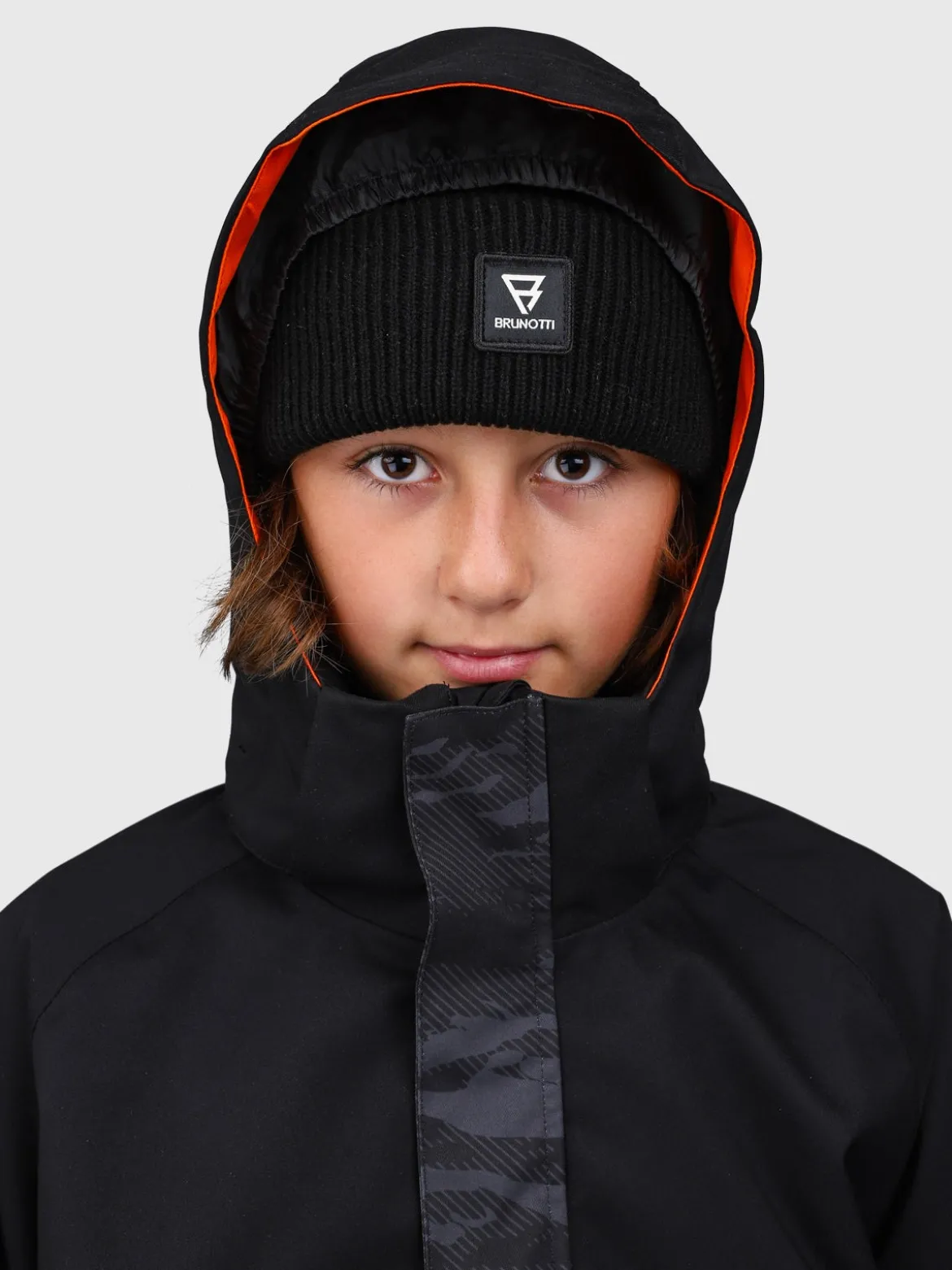 Keystowy Jongens Ski Jas | Zwart
