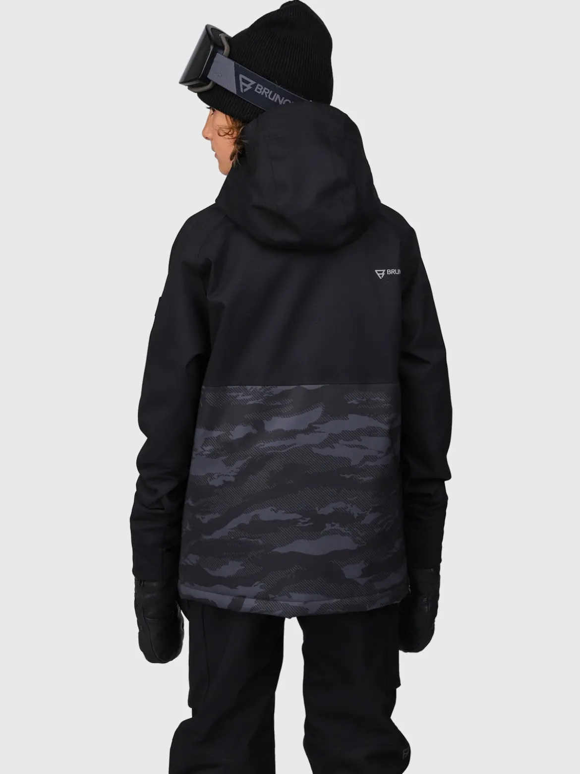 Keystowy Jongens Ski Jas | Zwart