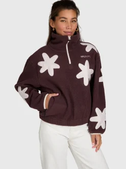Kirsten Women Urban Fleece | Raisin