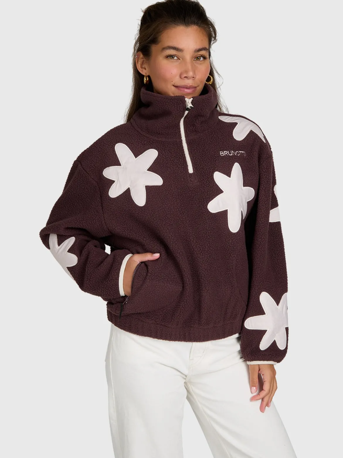 Kirsten Women Urban Fleece | Raisin