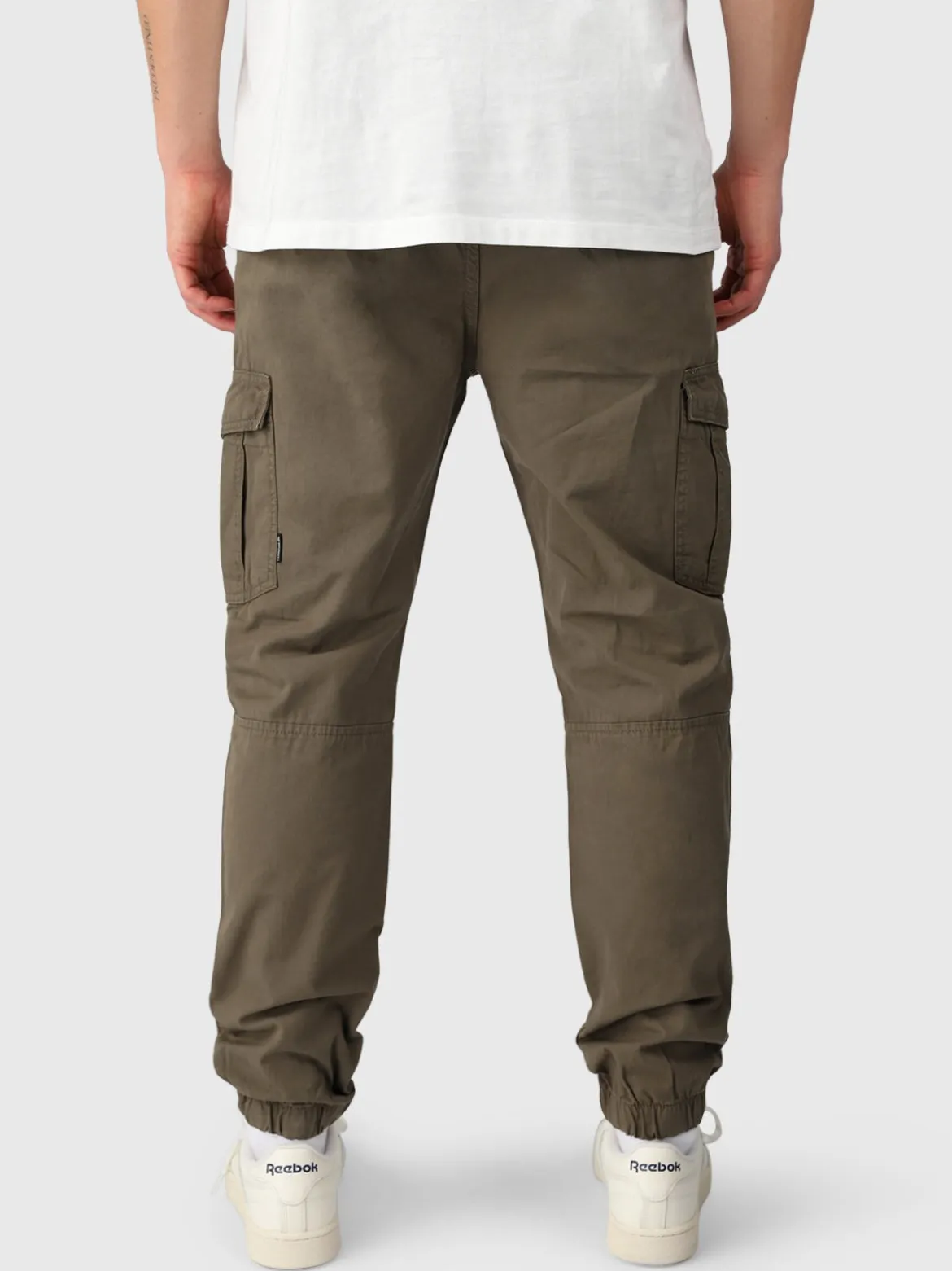 Lansons Heren Cargo Broek | Army Green