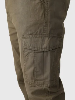 Lansons Heren Cargo Broek | Army Green