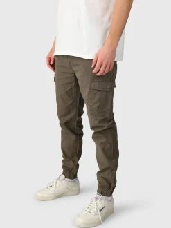Lansons Heren Cargo Broek | Army Green