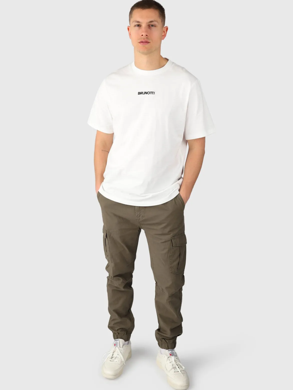 Lansons Heren Cargo Broek | Army Green