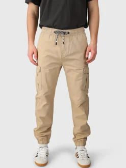 Lansons Heren Cargo Broek | Ebony Sand