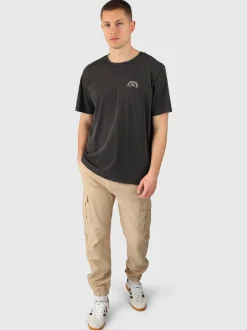 Lansons Heren Cargo Broek | Ebony Sand