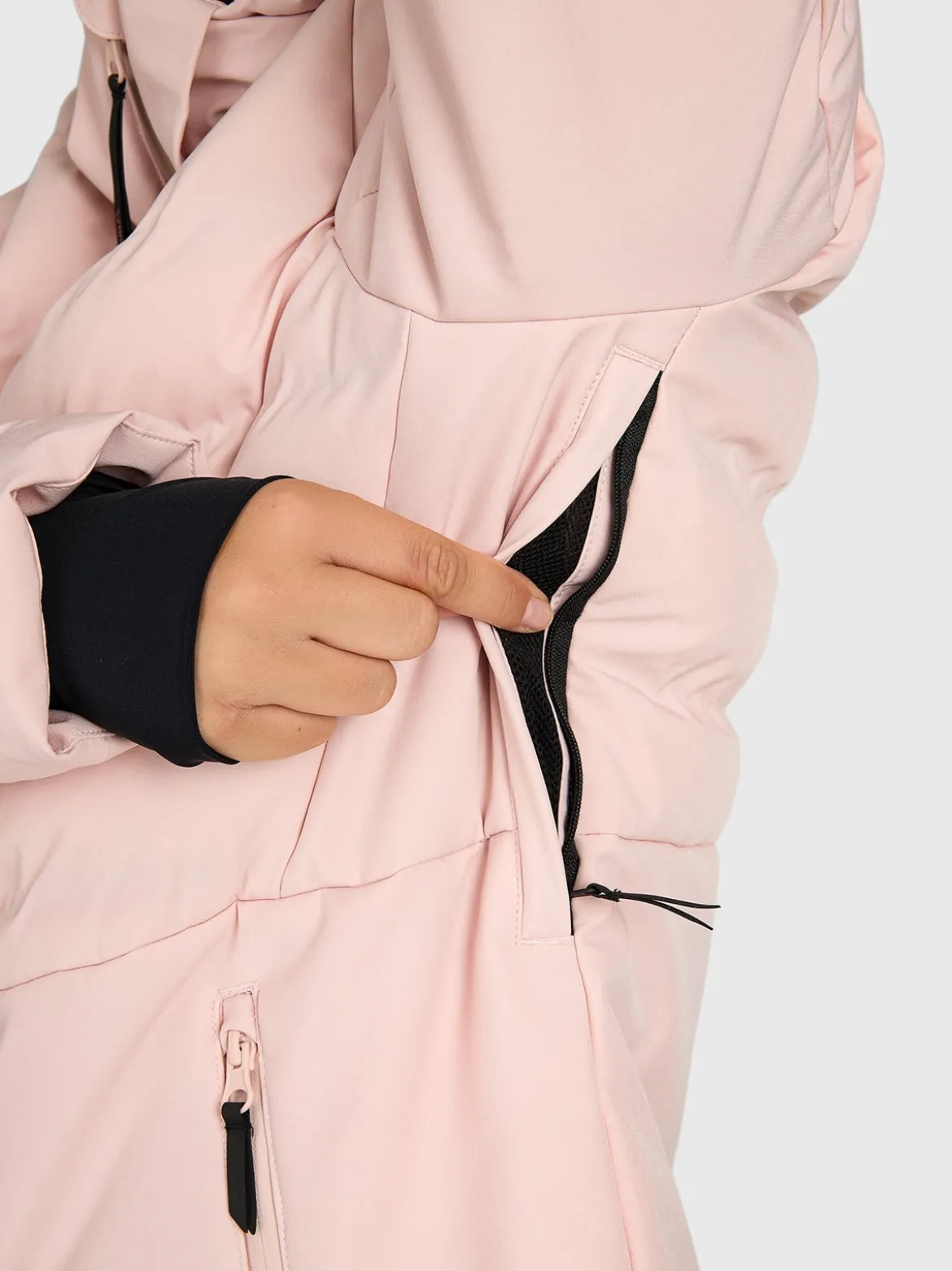 Lapista Women Snow Jacket | Sepia Rose
