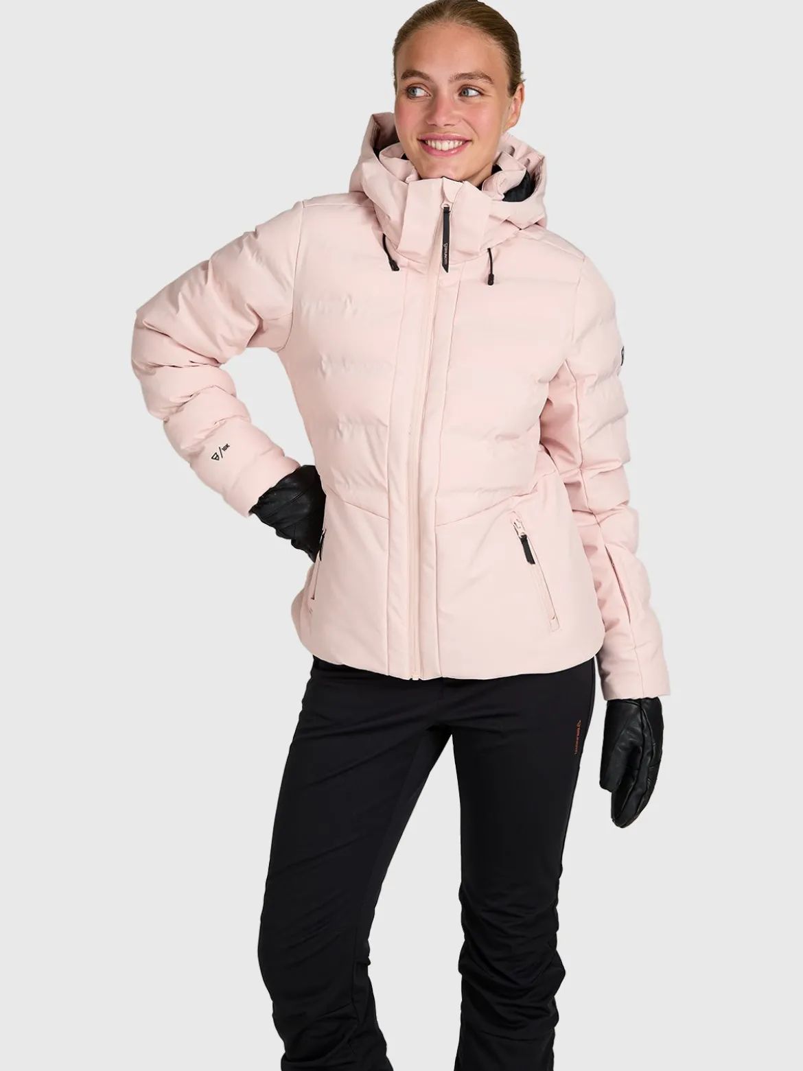Lapista Women Snow Jacket | Sepia Rose